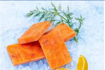 Portions of salmon pieces - Salmon