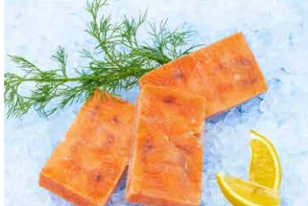 Portions of salmon pieces - Salmon